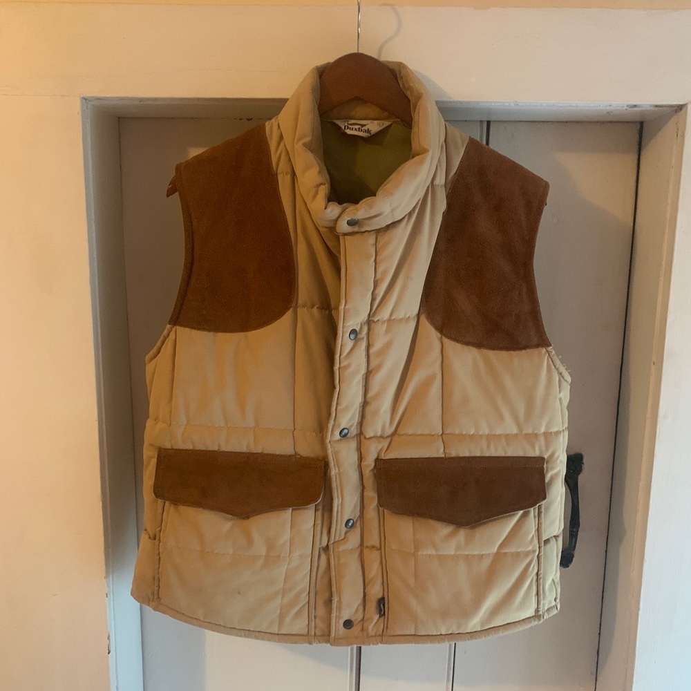 Vintage Insulated Quilted Hunting Vest Gem
